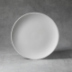 Ceramic Bisque Coupe Dinner Plate